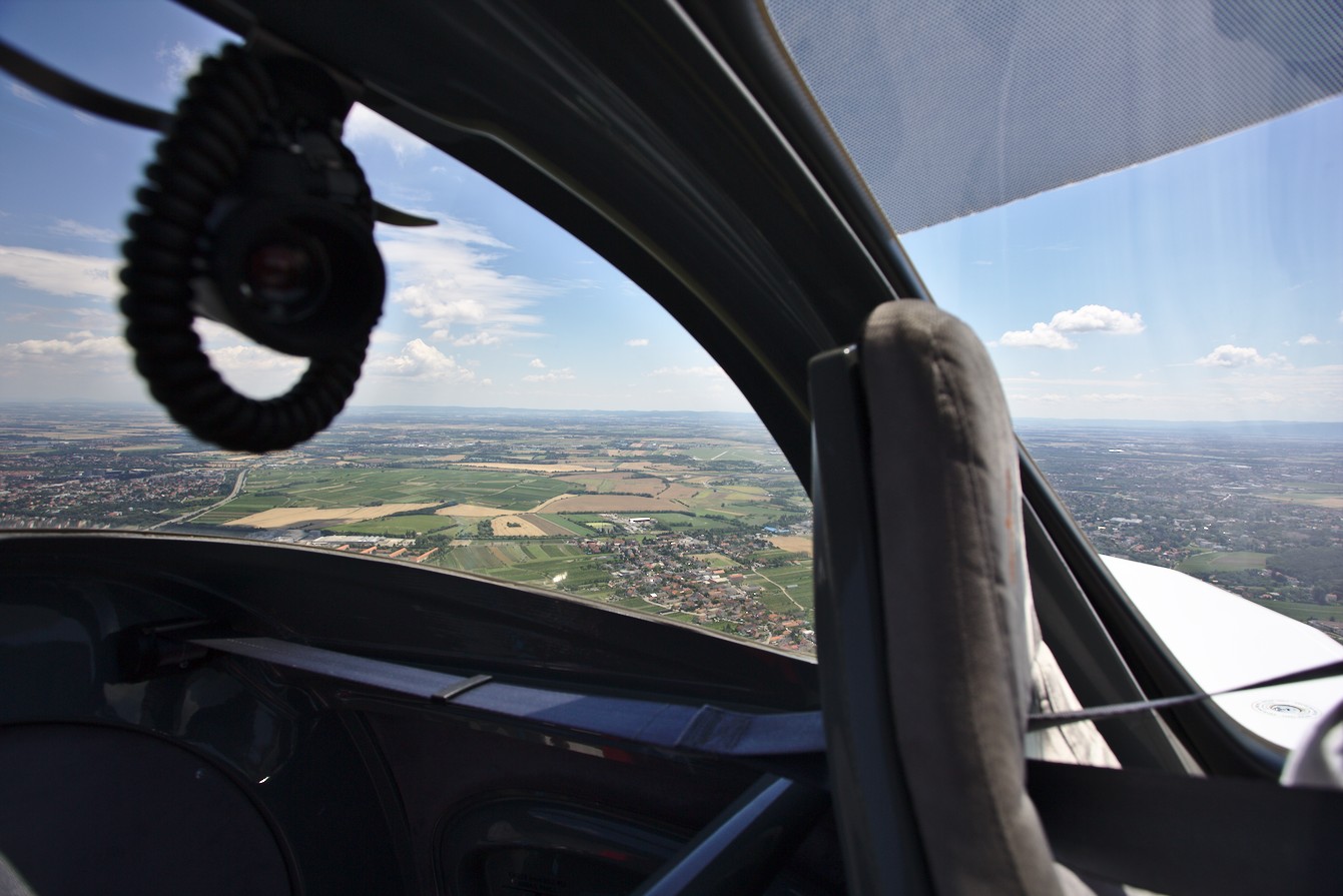Flug Bad Vöslau--Krems