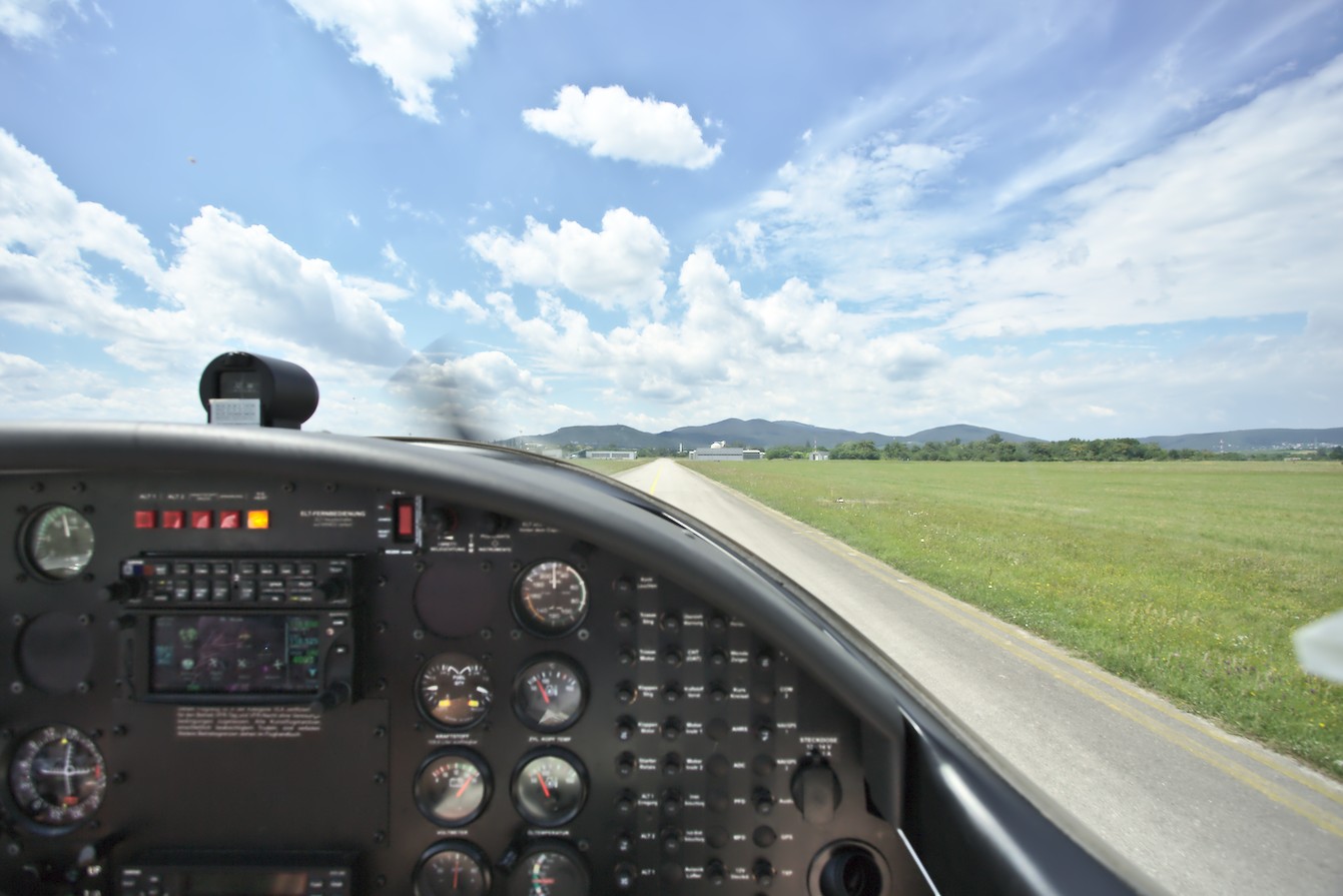 Flug Bad Vöslau--Krems